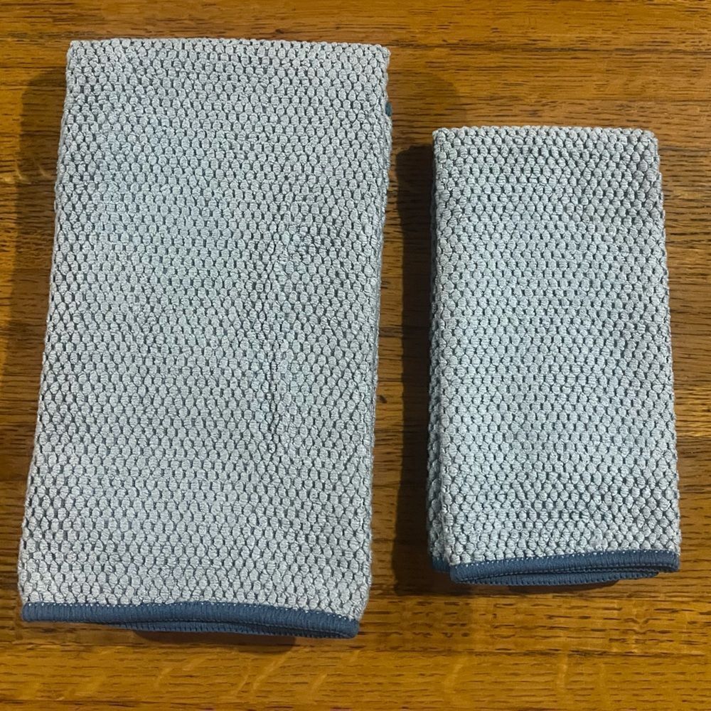Norwex Kitchen Towel and Kitchen Cloth set of 2 NWT
